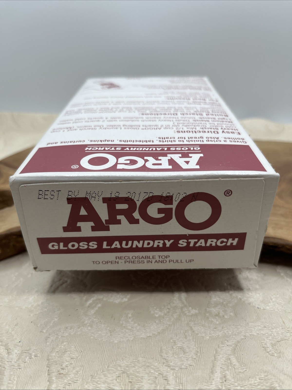 ARGO Gloss Laundry Starch 16 Oz Discontinued Free Shipping