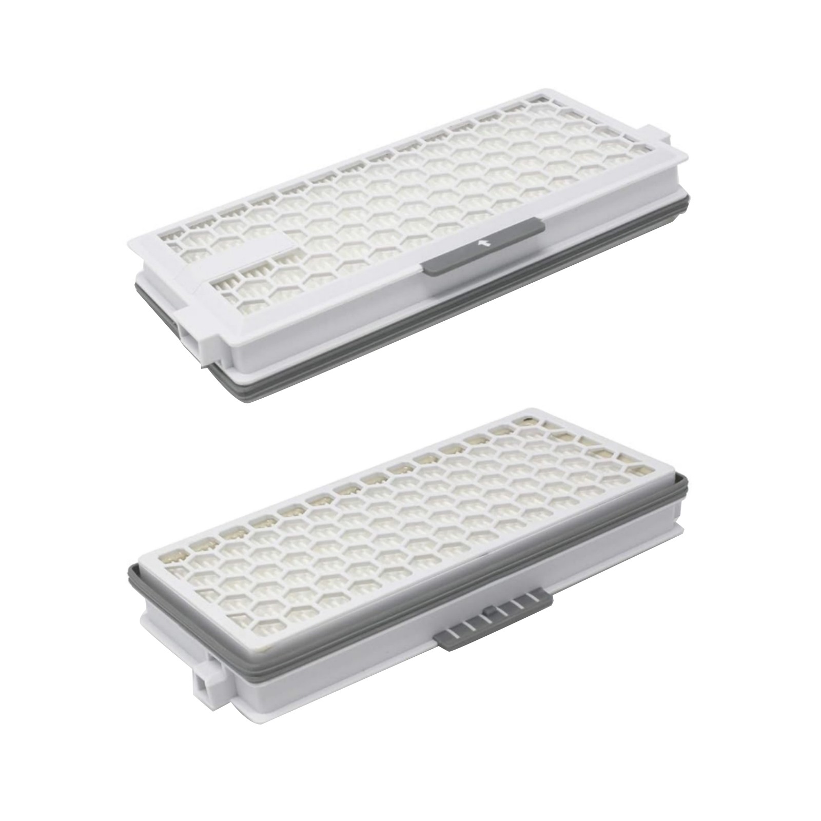 2* HEPA Replacement Filters For Miele AirClean Complete C3, Compact C2;