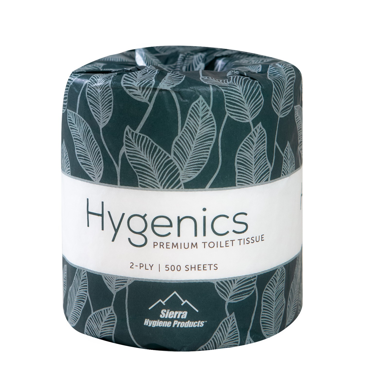 Sierra Hygenics 2-Ply Wrapped Toilet Tissue, 500 Sheet Rolls, 96 Case, USA