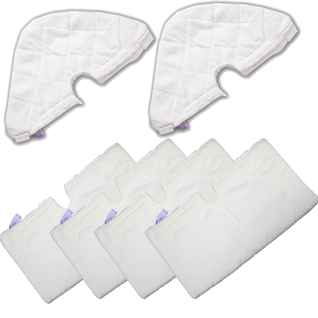 6 Refill Steam Mop Replacement Pocket Pads For Shark S3501 S3601 S3901 S3550