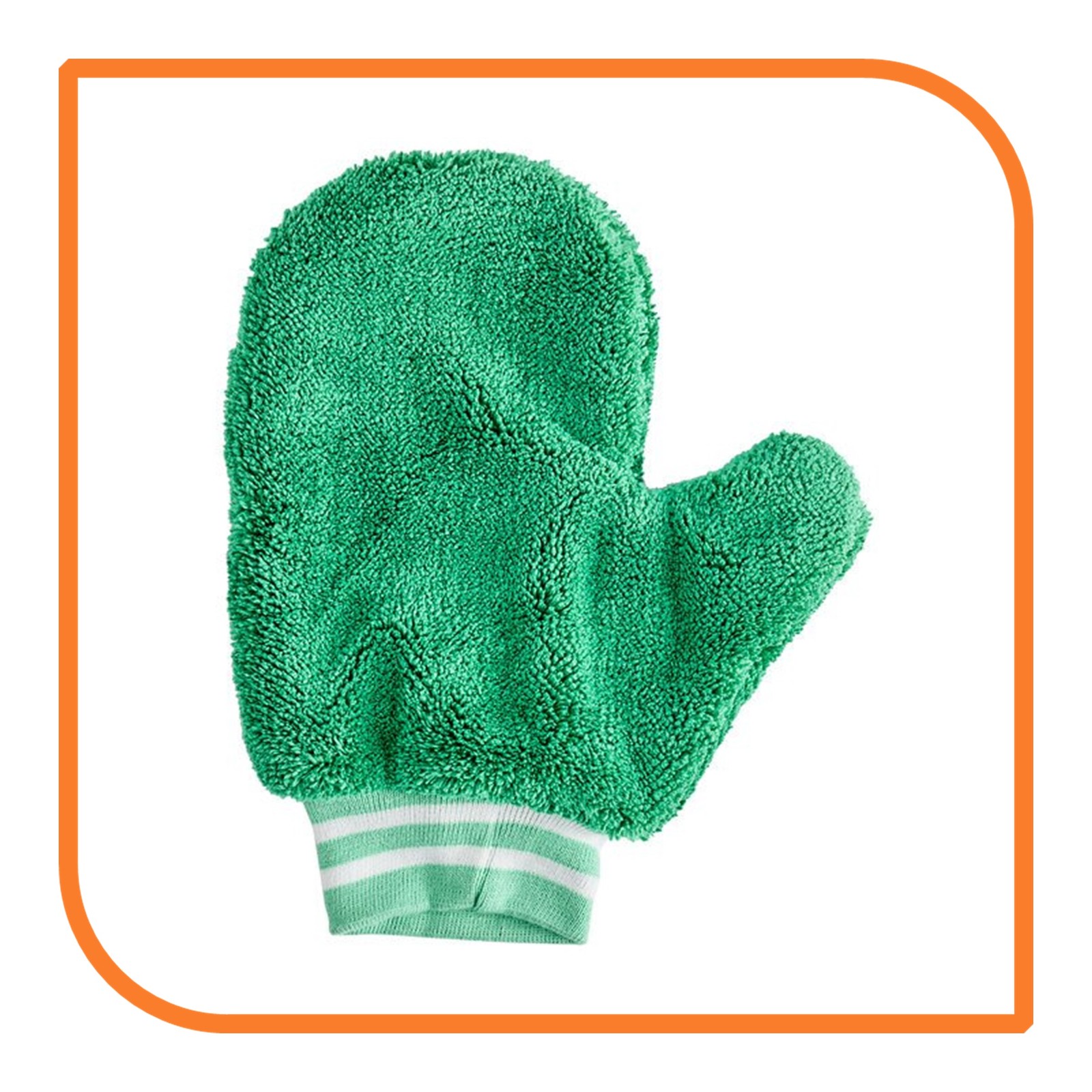 Green Microfiber Cleaning Mitt with Thumb (One Size)by MyXOHome