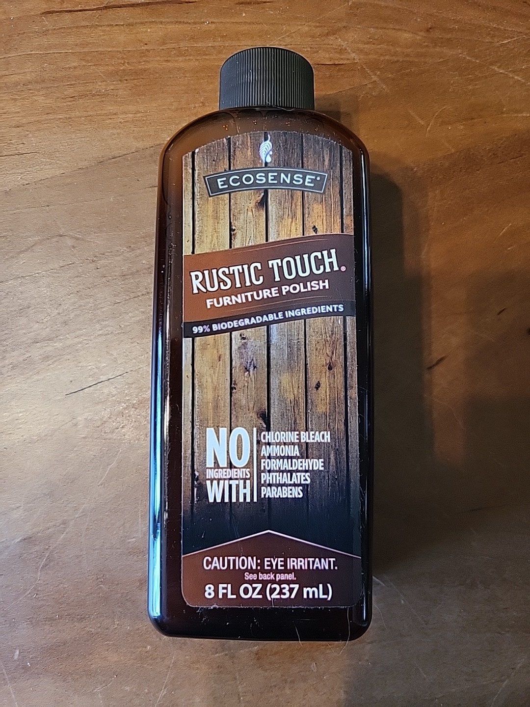 Melaleuca EcoSense Rustic Touch Furniture Polish 8oz Wood Leather Vinyl Cleaner