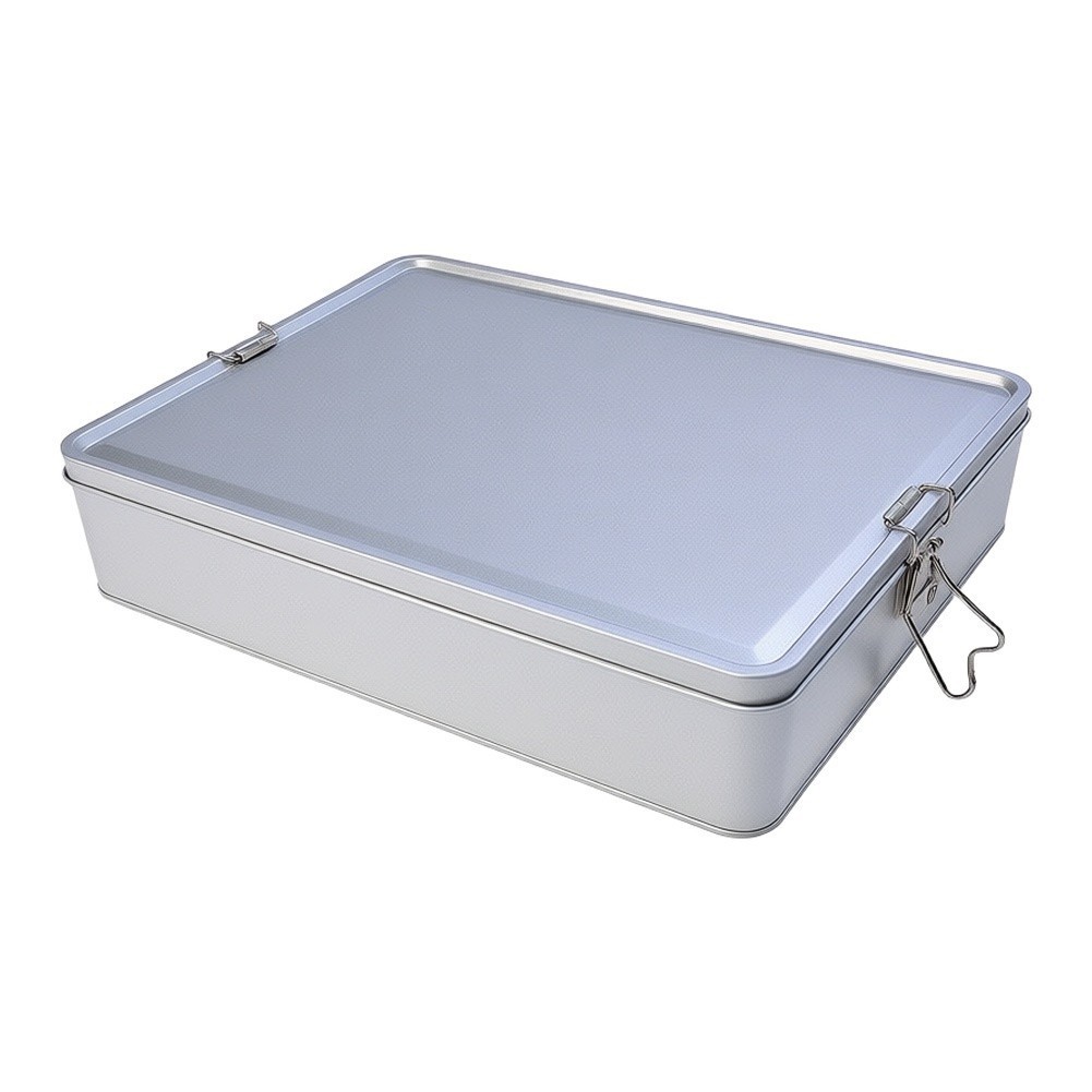 Rectangular Iron Boxes for Organizing For Home Garden Garage 30x20x6.5cm