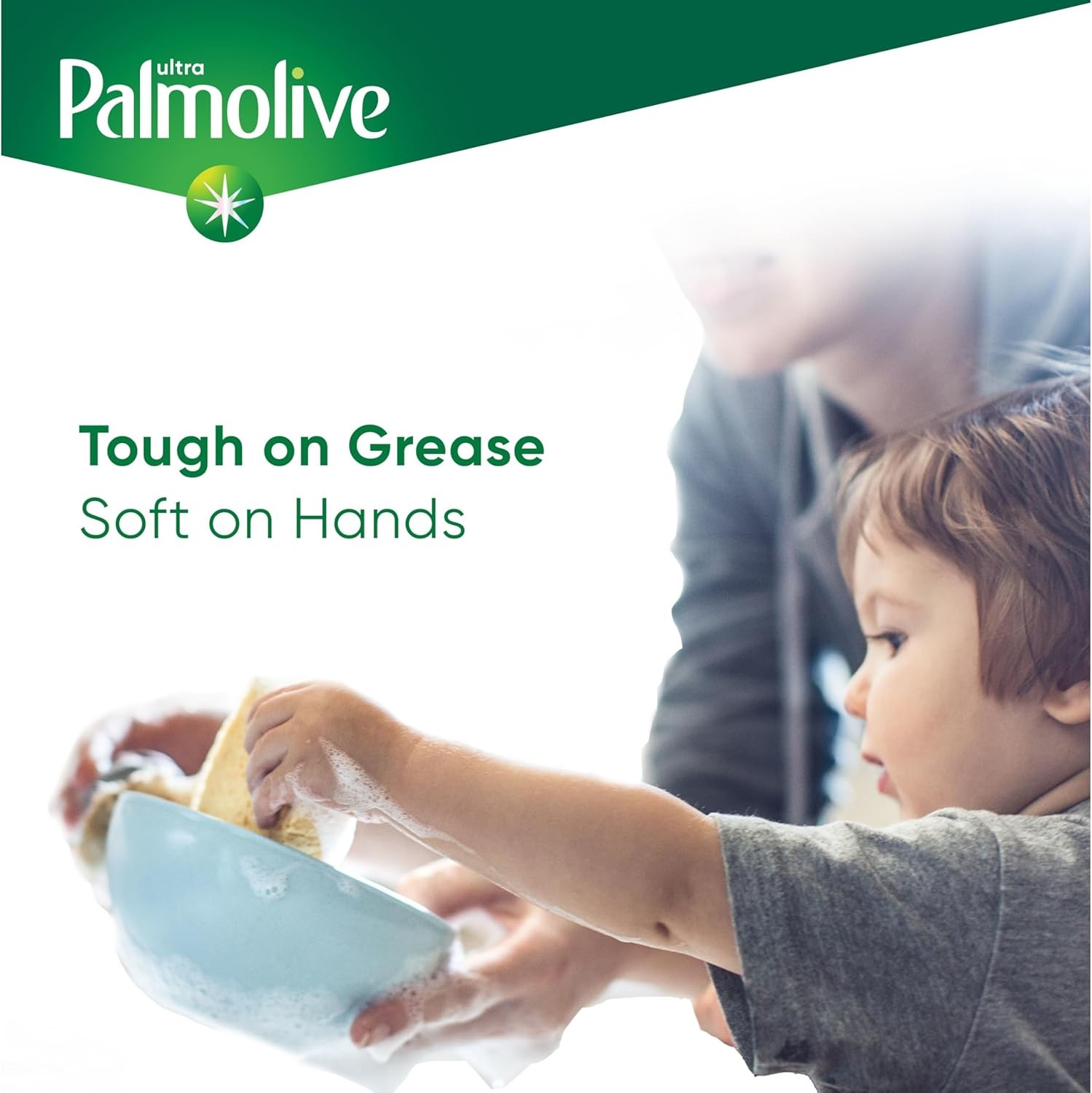 Palmolive Ultra Dishwashing Liquid Dish Soap, Pure + Clear Fragrance Free – 32.5