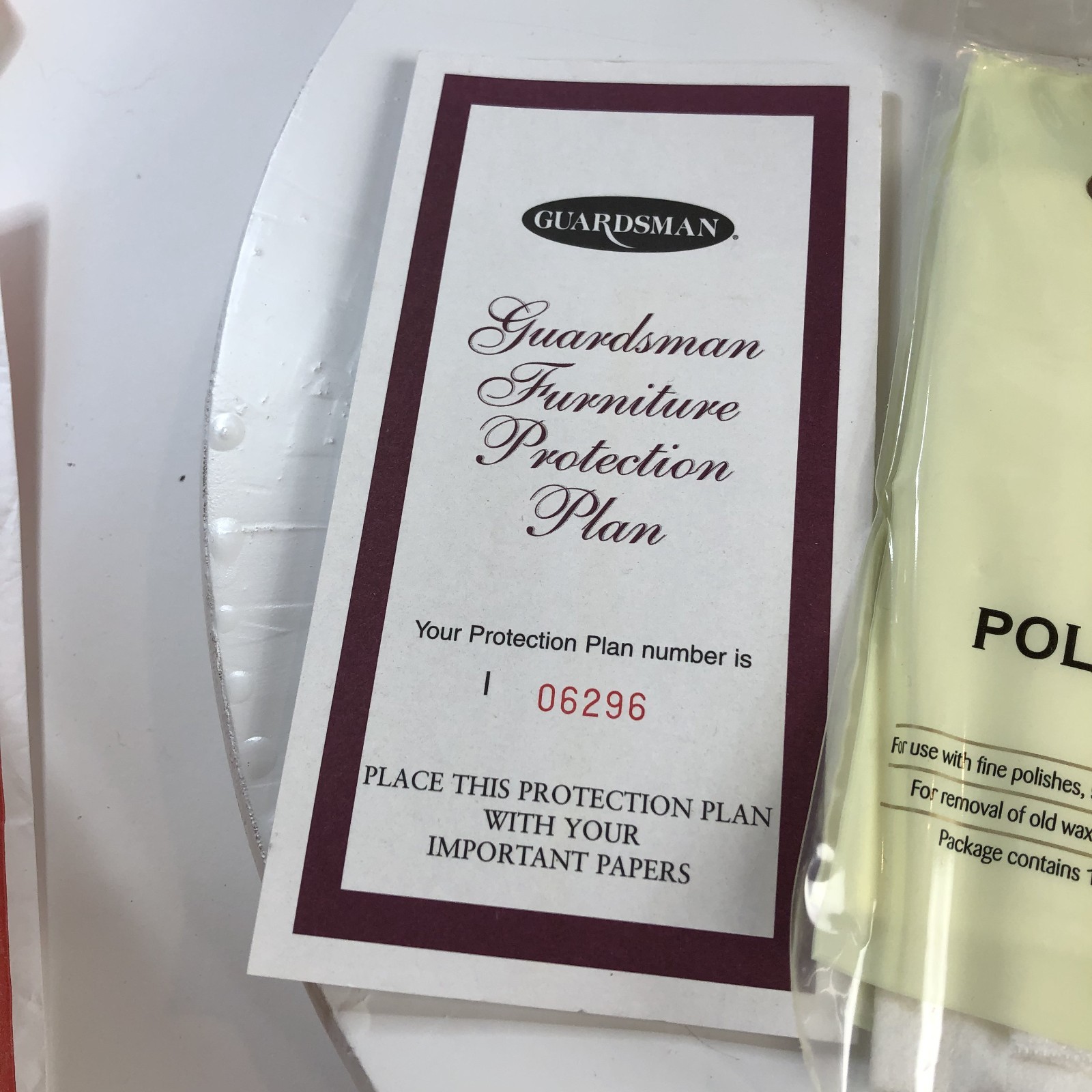 Guardsman Furniture Care Kit Polish Stain Lifter Remover Leather Cleaner VINTAGE