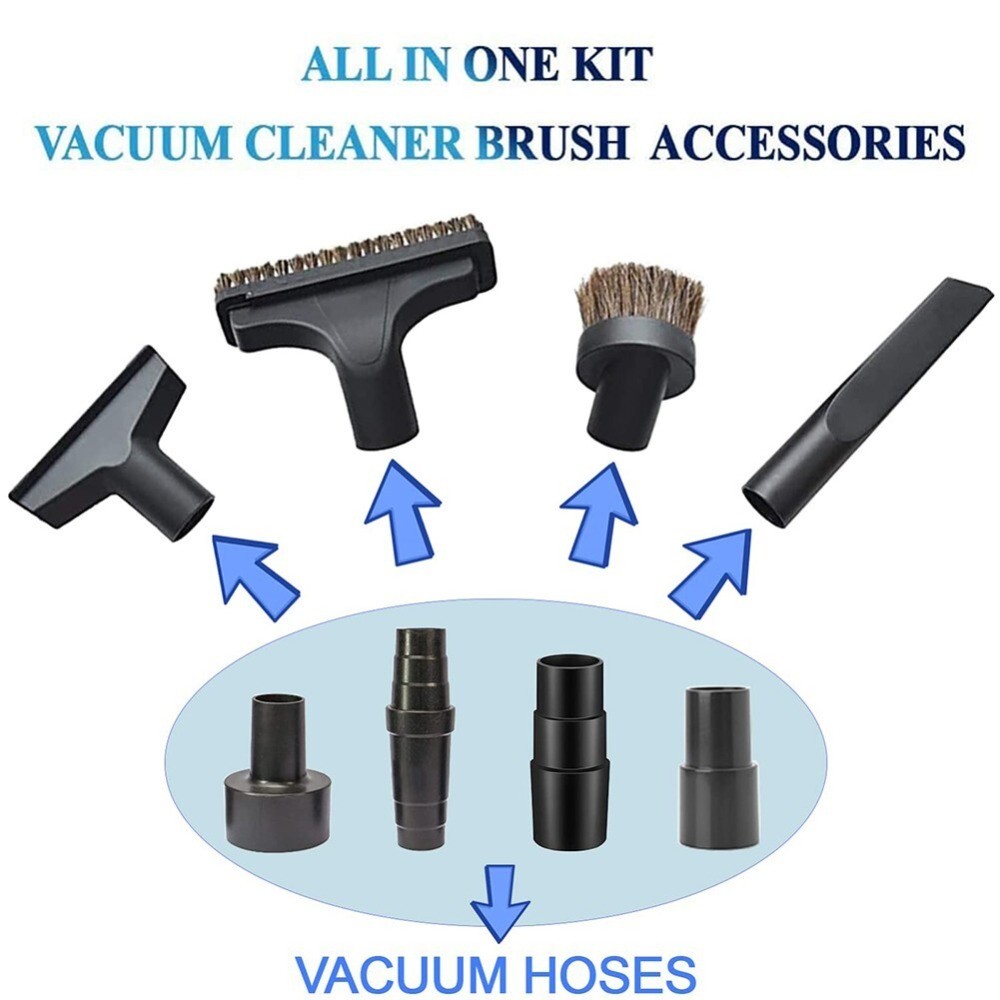 For Vacuum Hose Adapter Kit,Reducer Converter From 1 1/2 Inch To 1 1/4inch