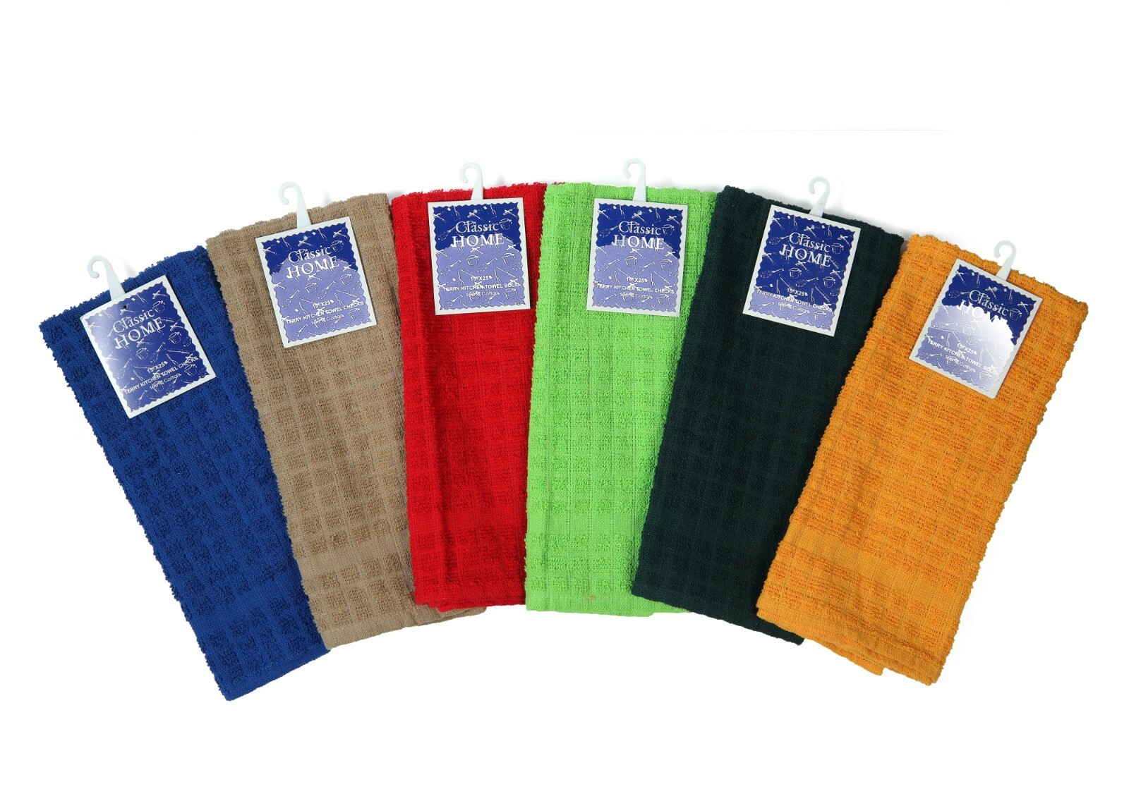 Soft Textiles 12 Kitchen Hand Towels 15×25 ” 100% Cotton Super Soft Dish Towels