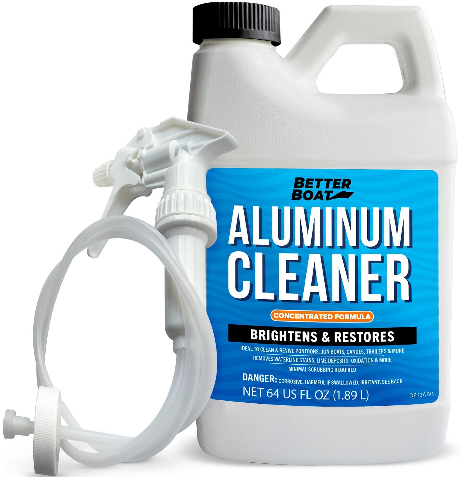 Aluminum Cleaner And Brightener Restorer Removes Stains And Oxidation Acid Wash