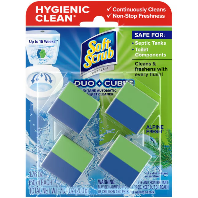 Soft Scrub 4-Count Alpine Fresh Toilet Bowl Cleaner