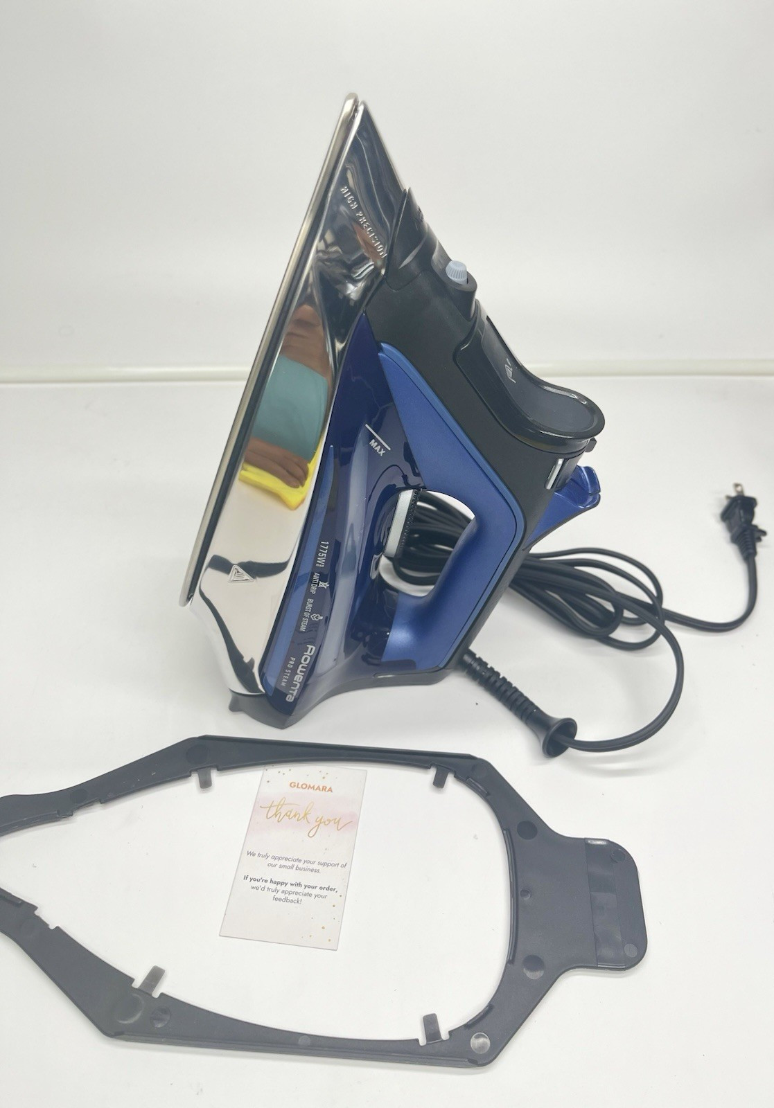 Rowenta DW8302 Pro Steam Iron 1775W Stainless Steel France OEM Iron