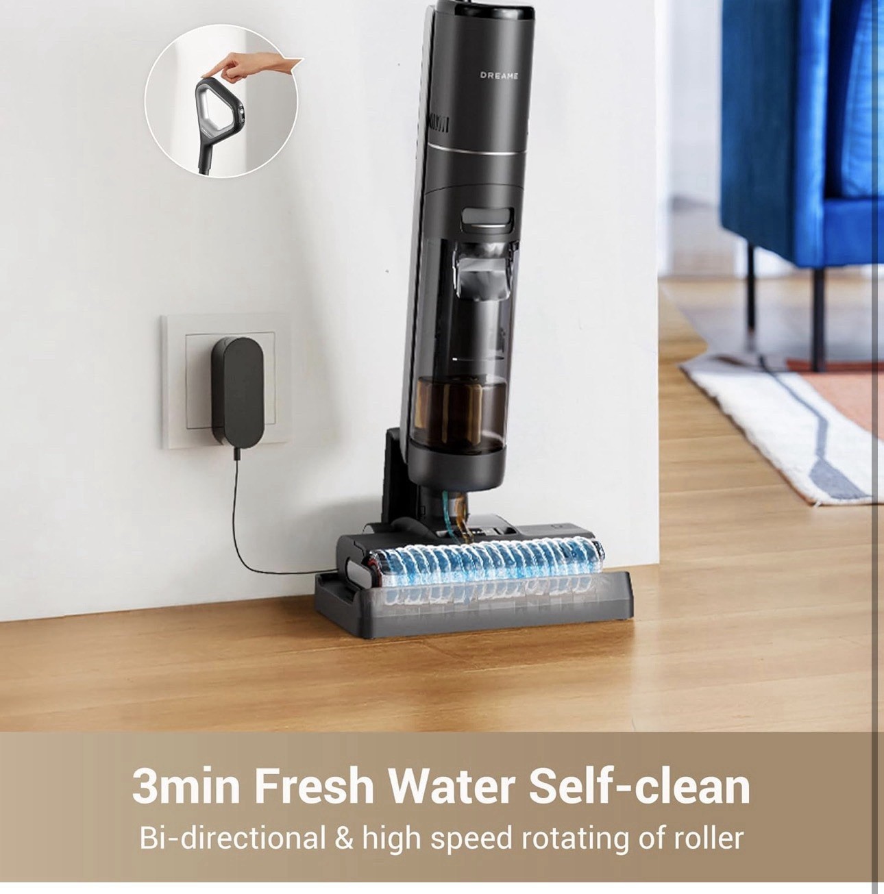 Dreame G10 Pro Wet Dry Vacuum Mop, Vacuum and Mop All in One for Hard Floor