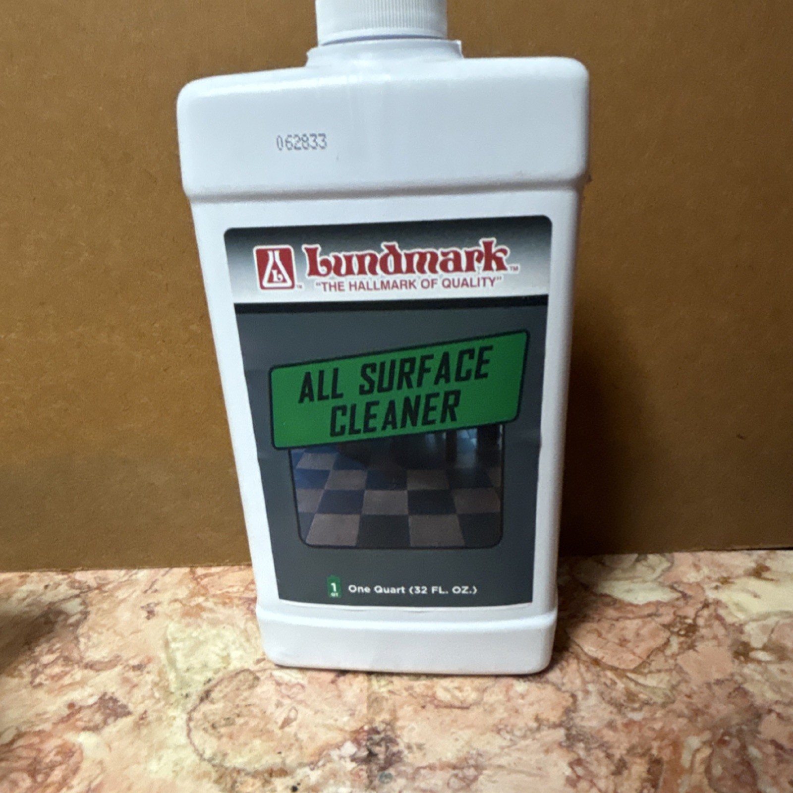 Lundmark Wax All Surface Cleaner Liquid Plastic Wood Metal 32 fl oz One Quart