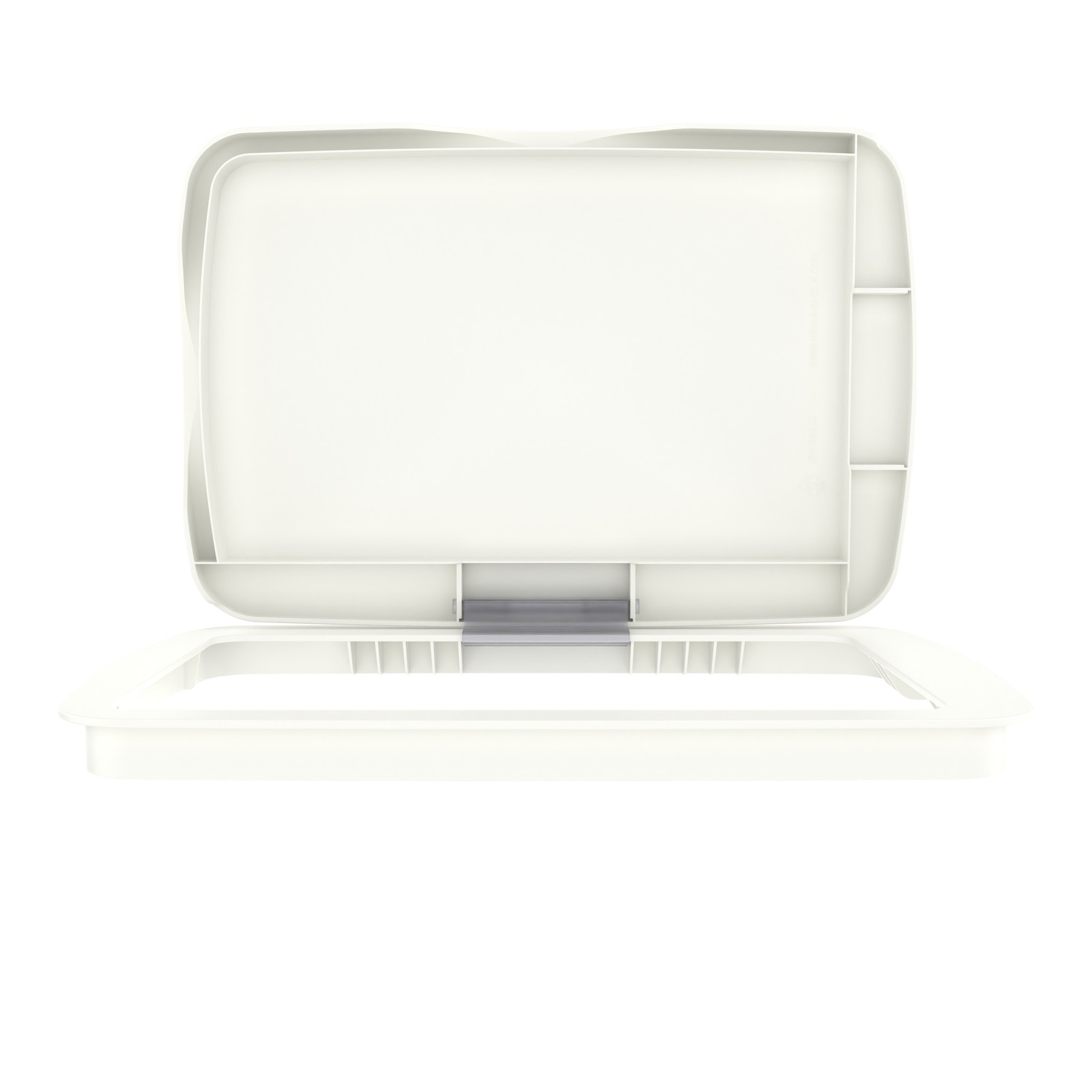 Rev-A-Shelf 32 qt. Trash Can Replacement Lid, White (Lid Only), RV-32-LID-1