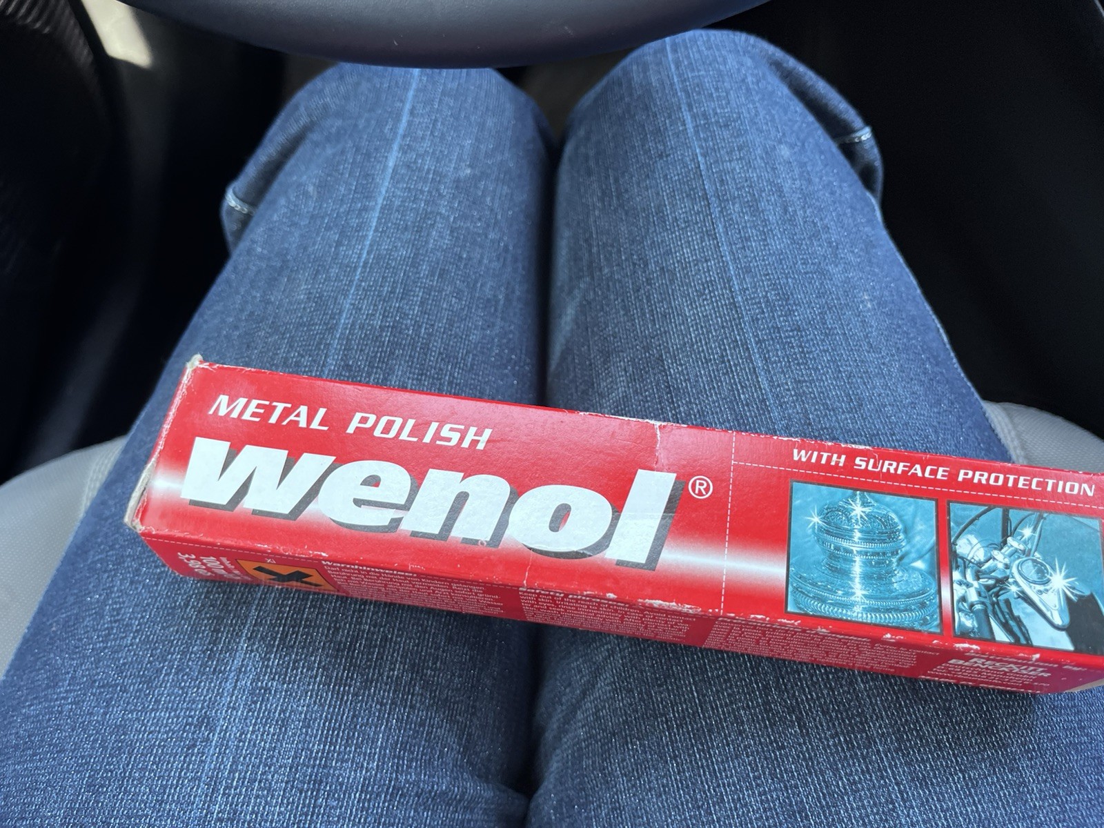 Wenol Metal Cleaner Polish with Surface Protection – 3.98 Fl. Oz. Tube [Red]