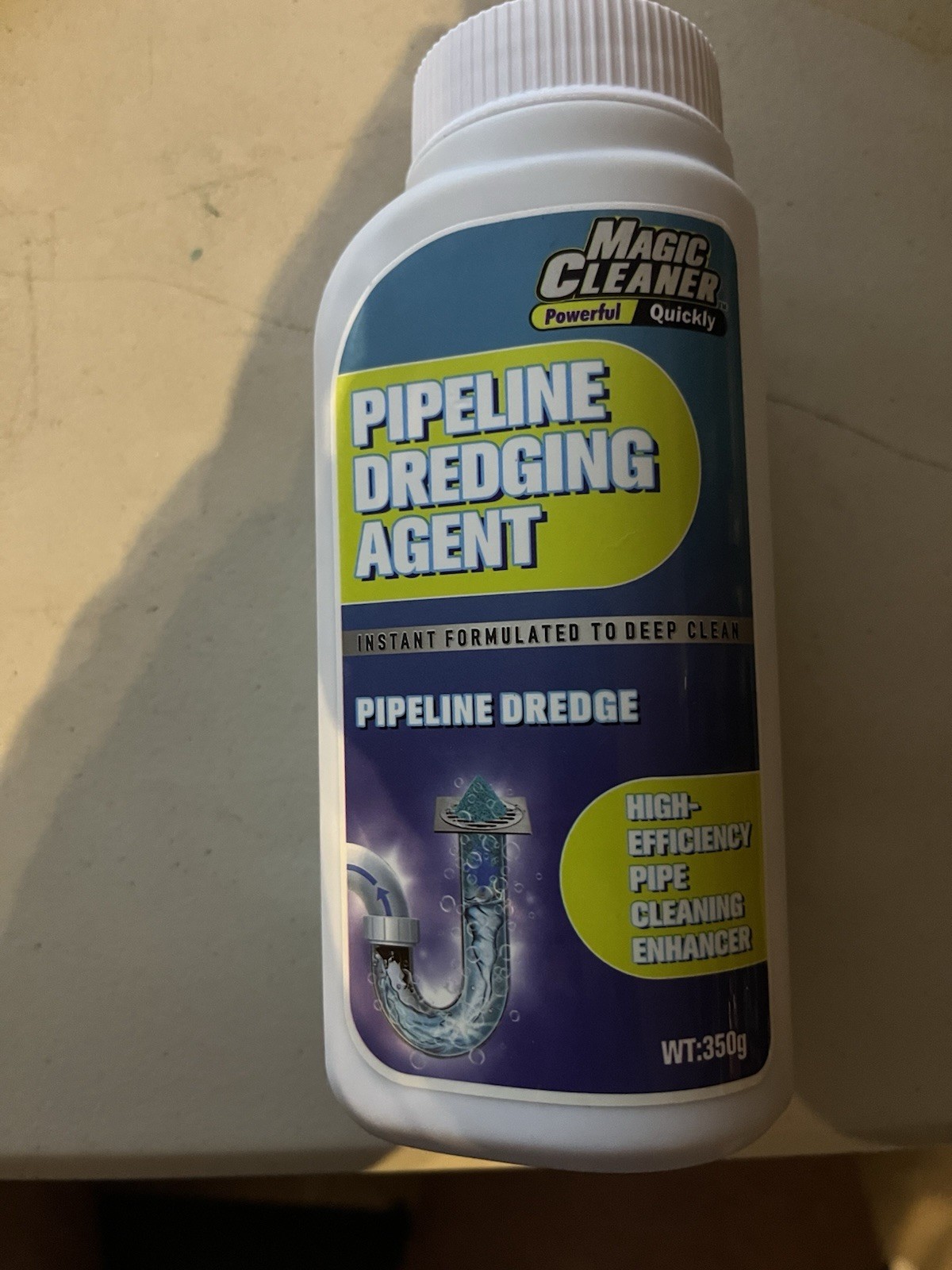 Magic Cleaner Pipeline Dredging Agent Dirt Removal Powder 350ml Pipe Cleaner New