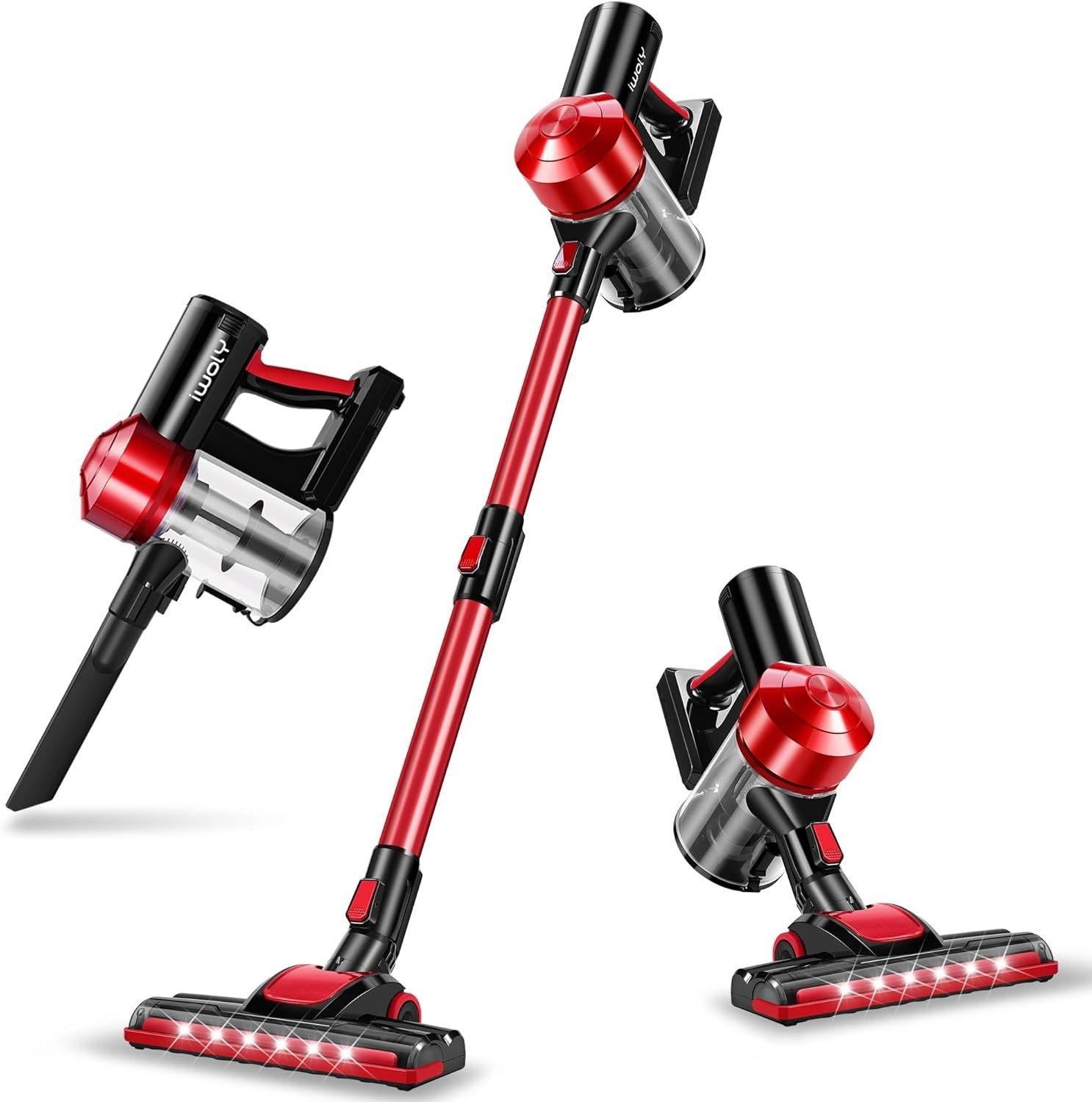 Effortless C150 Cordless Vacuum Cleaner with 35min Runtime & Fast Charging