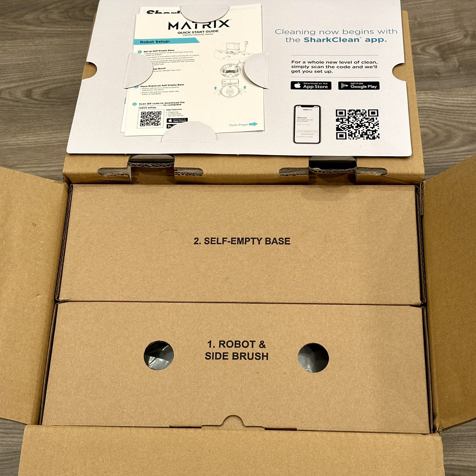 Shark Matrix Self-Emptying Robot Vacuum With 30 Day Dock (UR2350S)