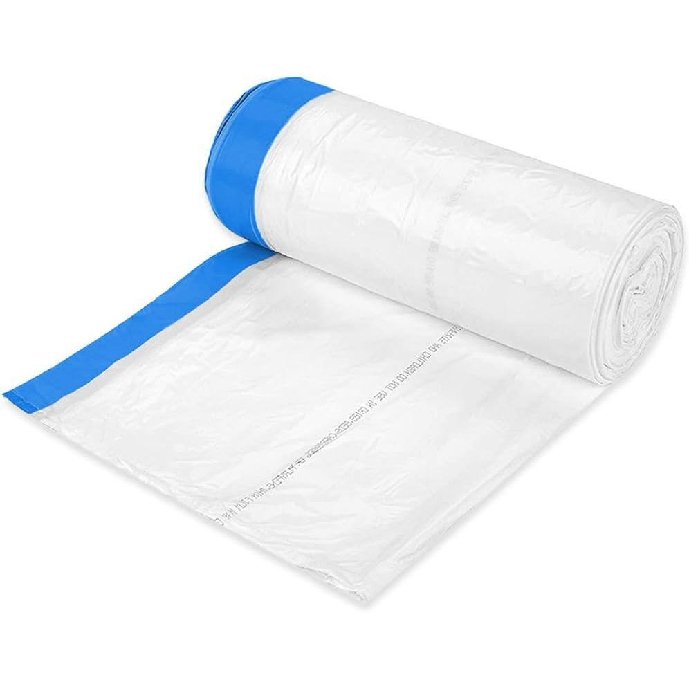 8 Gal. 0.7 MIL White Drawstring Fresh Scented Trash Bags-22 In. X 22 In. Pack of