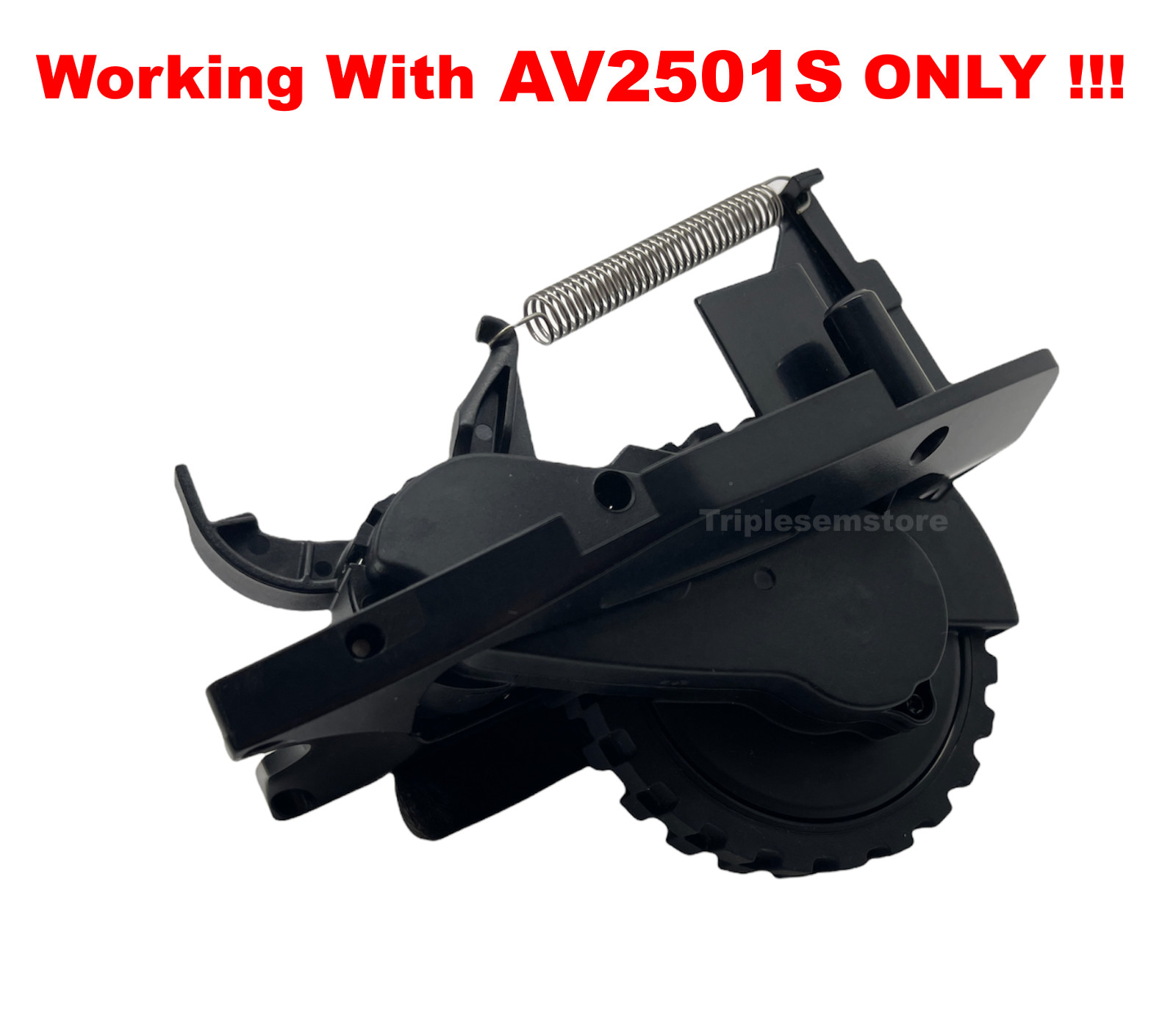 Original Shark AV2501S Vacuum LEFT Wheel Assembly w/ Motor Replacement Part