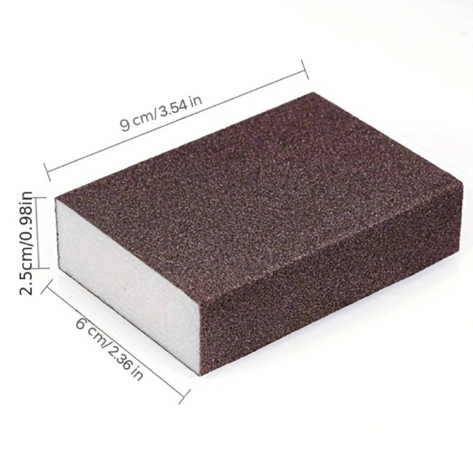 Magic Emery Sponge Cleaning for Reusable Kitchen Pot Washing Rust Stain Remover