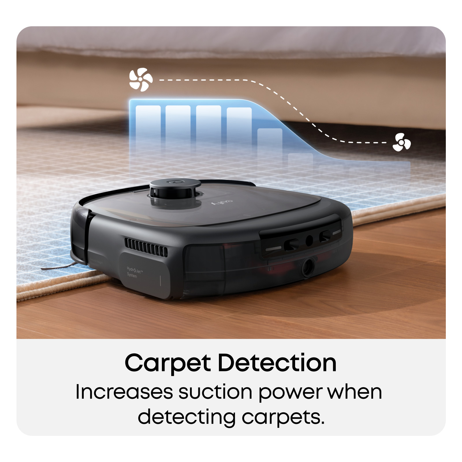 eufy Robot Vacuum and Mop Combo E28, 20,000 Pa Suction- Certified Refurbished