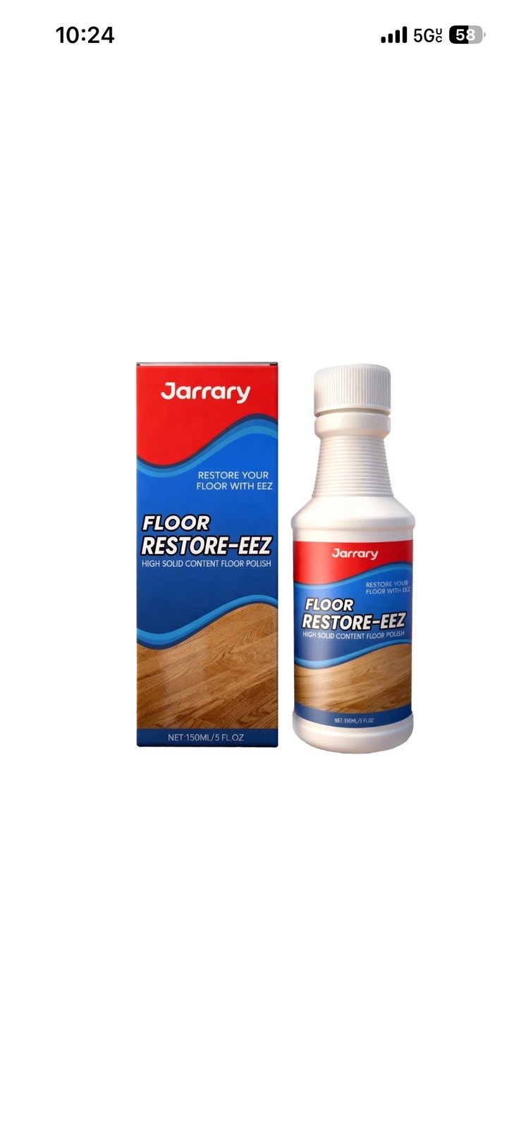 Clean-Eez Ultimate Floor Restorer & Polish – Revitalize,Protect,Shine Wood 150ml