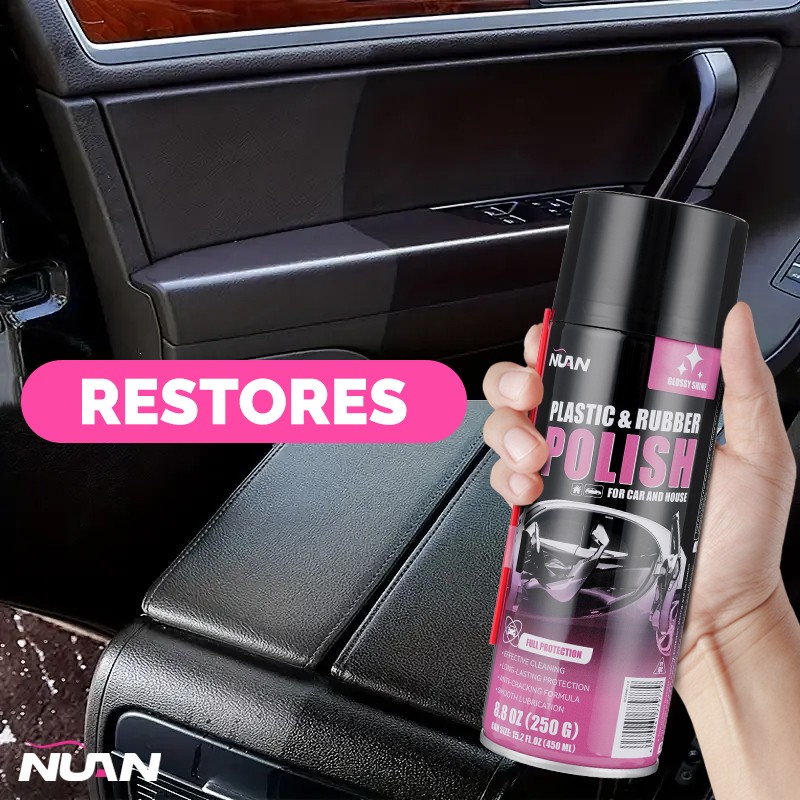 3Pack Car Interior Polish 450ml Car Interior Cleaner Interior Detailer Spray New