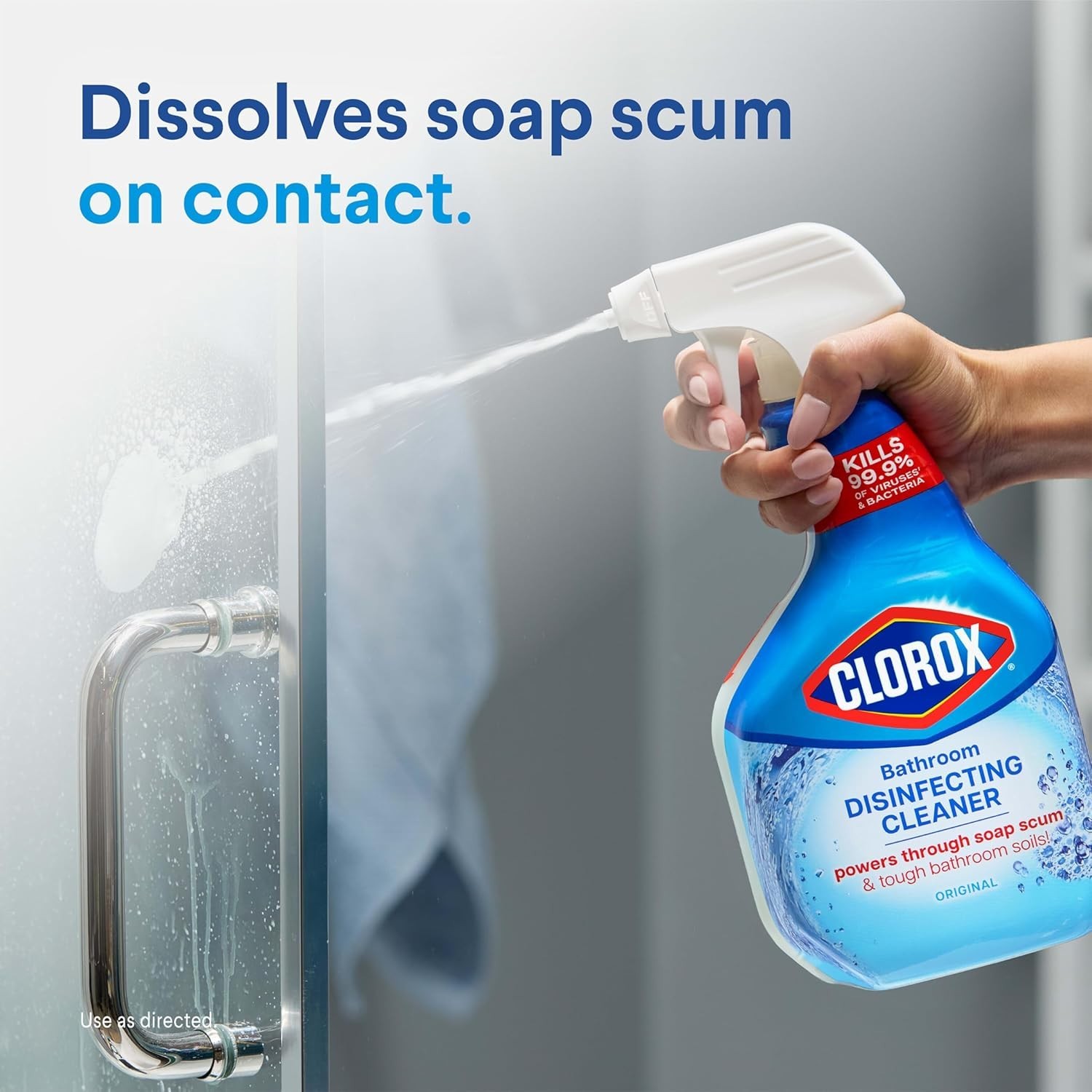 Clorox Disinfecting All-Purpose Cleaner Spray Crisp Lemon Bleach-Free 32 Oz 3pck