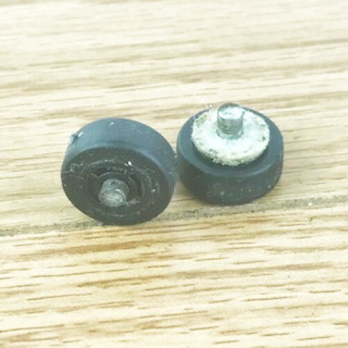 Shark ZS362 ZS360 ZS361 FRONT MINI WHEEL SET w/ AXLES Replacement Part Genuine