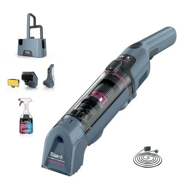 New Shark StainForce Cordless Portable Spot, Stain, & Odor Remover
