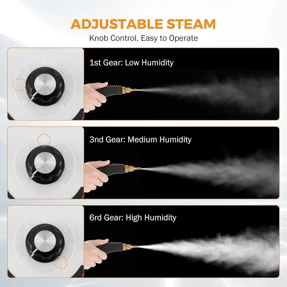2500W Handheld Steam Cleaner High Pressure Household Car Steam Cleaning Machine