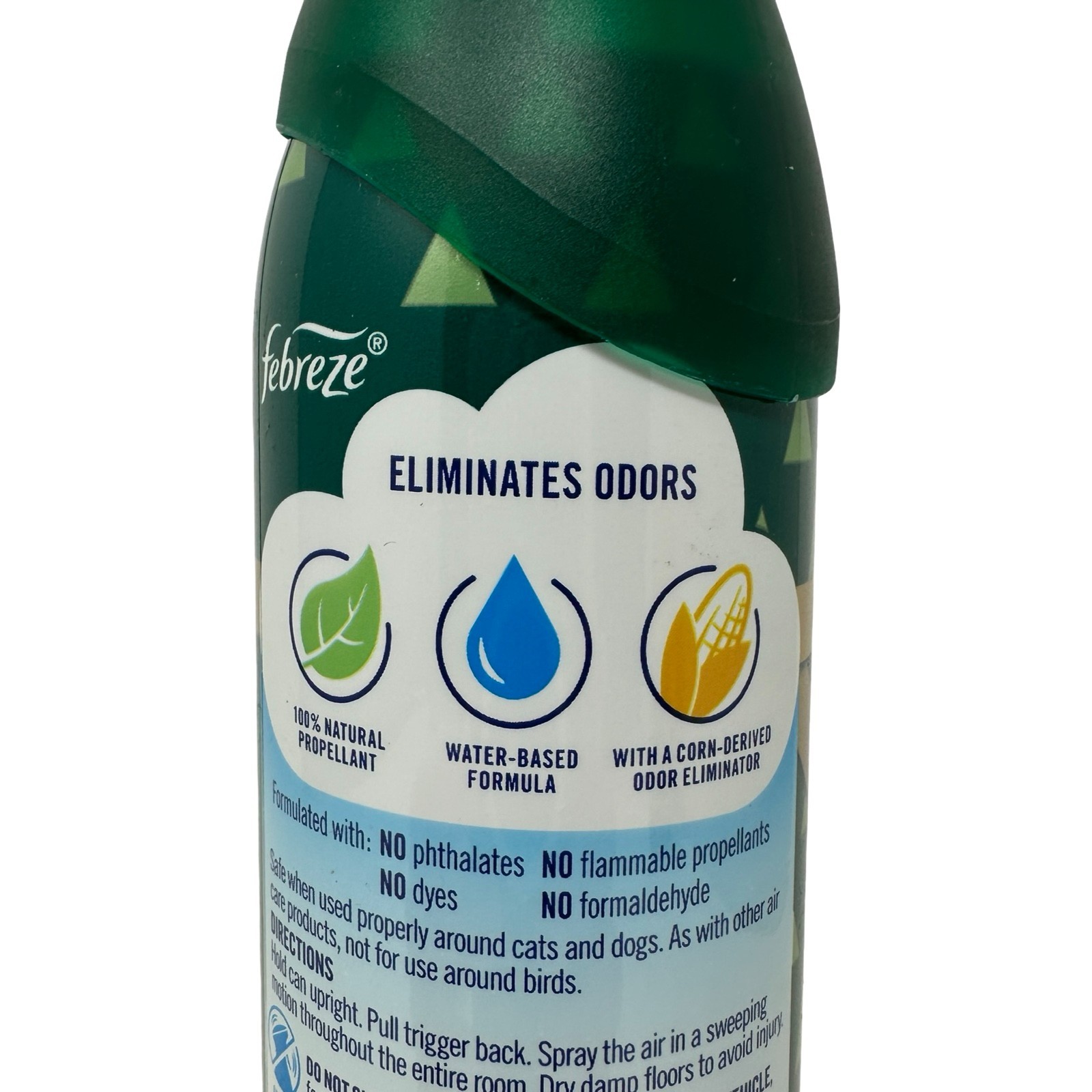 2 Pack Febreze Air Limited Edition Fresh-Cut Pine Room Freshener Spray 8.8 oz