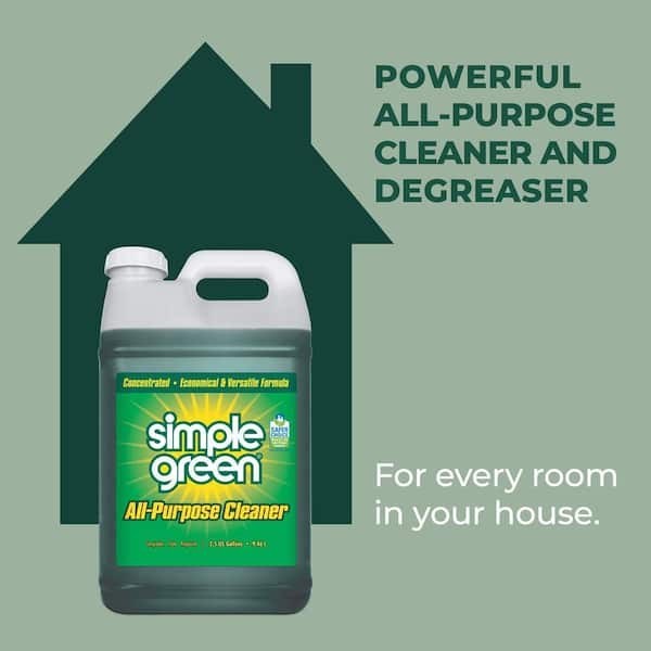 2 Pack Simple Green 2.5 Gal. All-Purpose Cleaner Concentrated Formula Sassafras
