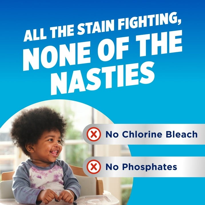 OxiClean Max Force Stain Remover Powder, Color-Safe, 3 lb