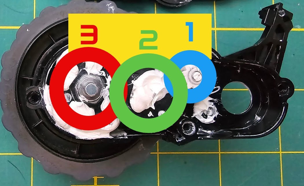 Samsung JetBot+/AI+ Wheel Spin Gear Fix Kit | FULL REPAIR + GUIDE