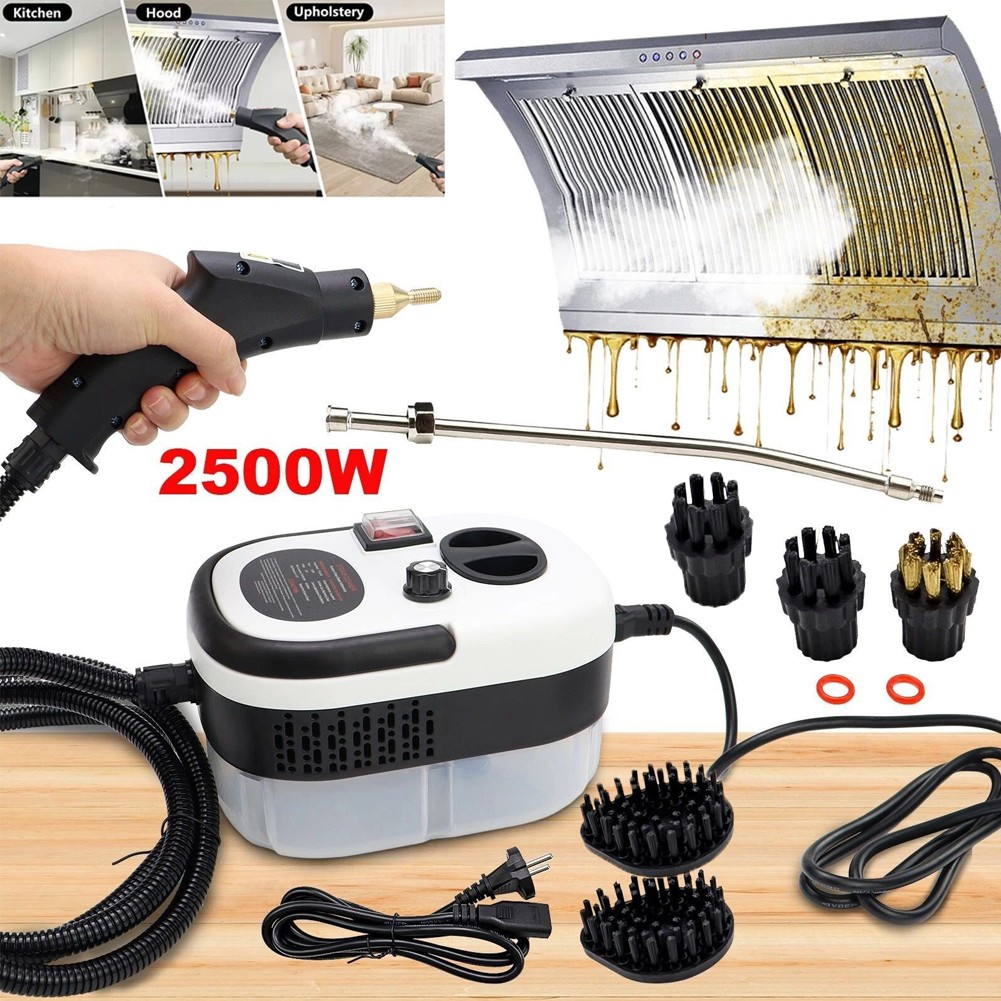 2500W Handle Control Handheld Steam Cleaner High Temp Pressure Cleaning Machine
