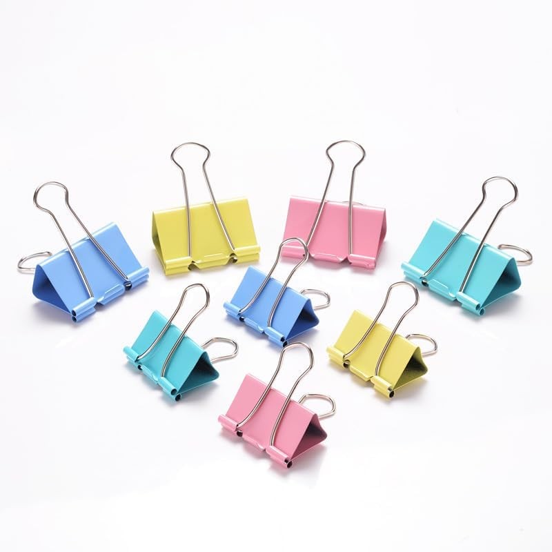 170 Pcs 4 sizes, 0.59in, 0.75in, 1 in, 1.26 Blue, Pink, Yellow, Green