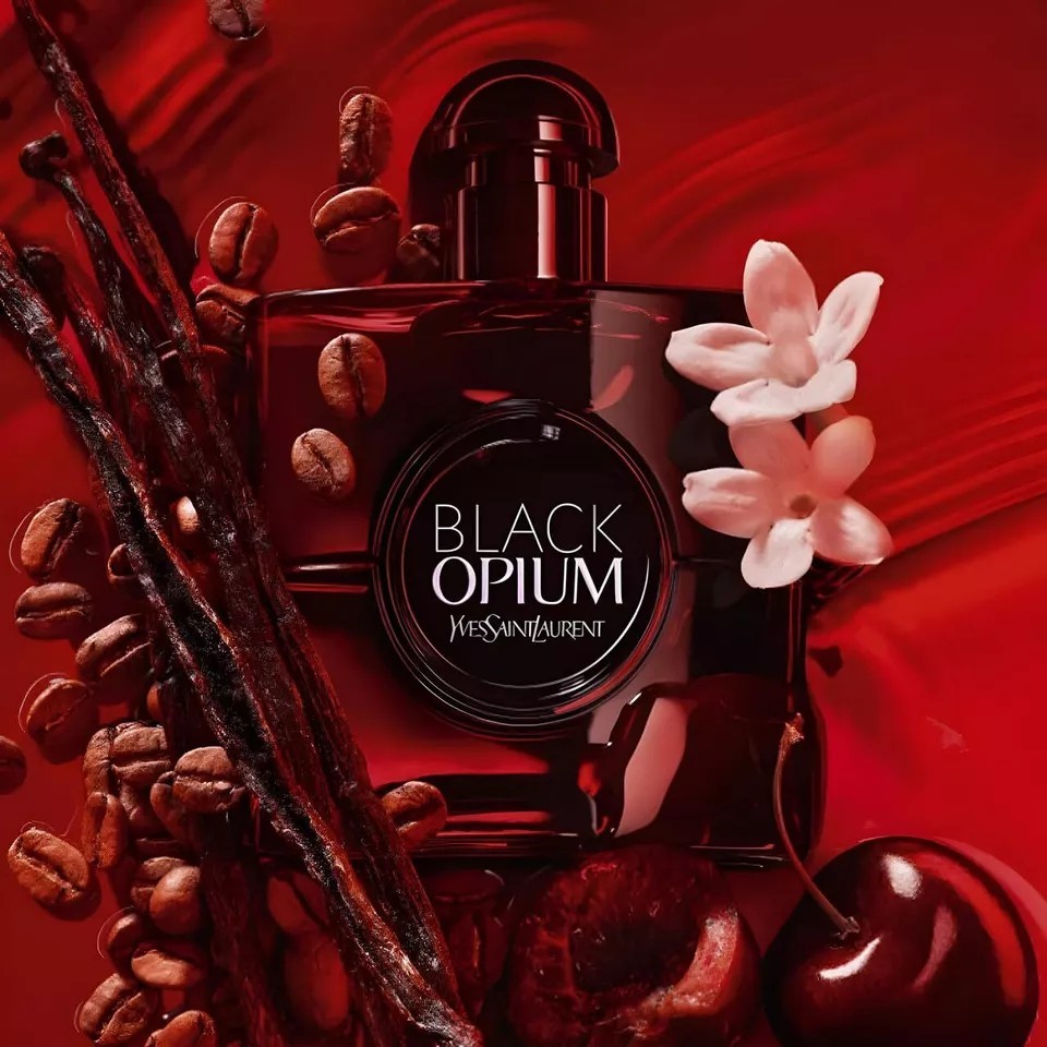 New EDP Women’s Sealed 90 ml Black OPIUM OVER RED 3 oz Spray US Shipping