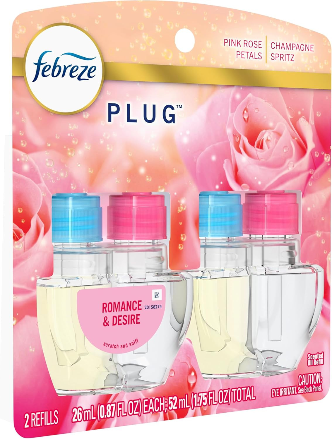 Febreze Plug in Air Freshener, Odor-Fighting Scented Oil Refill, Air Fresheners