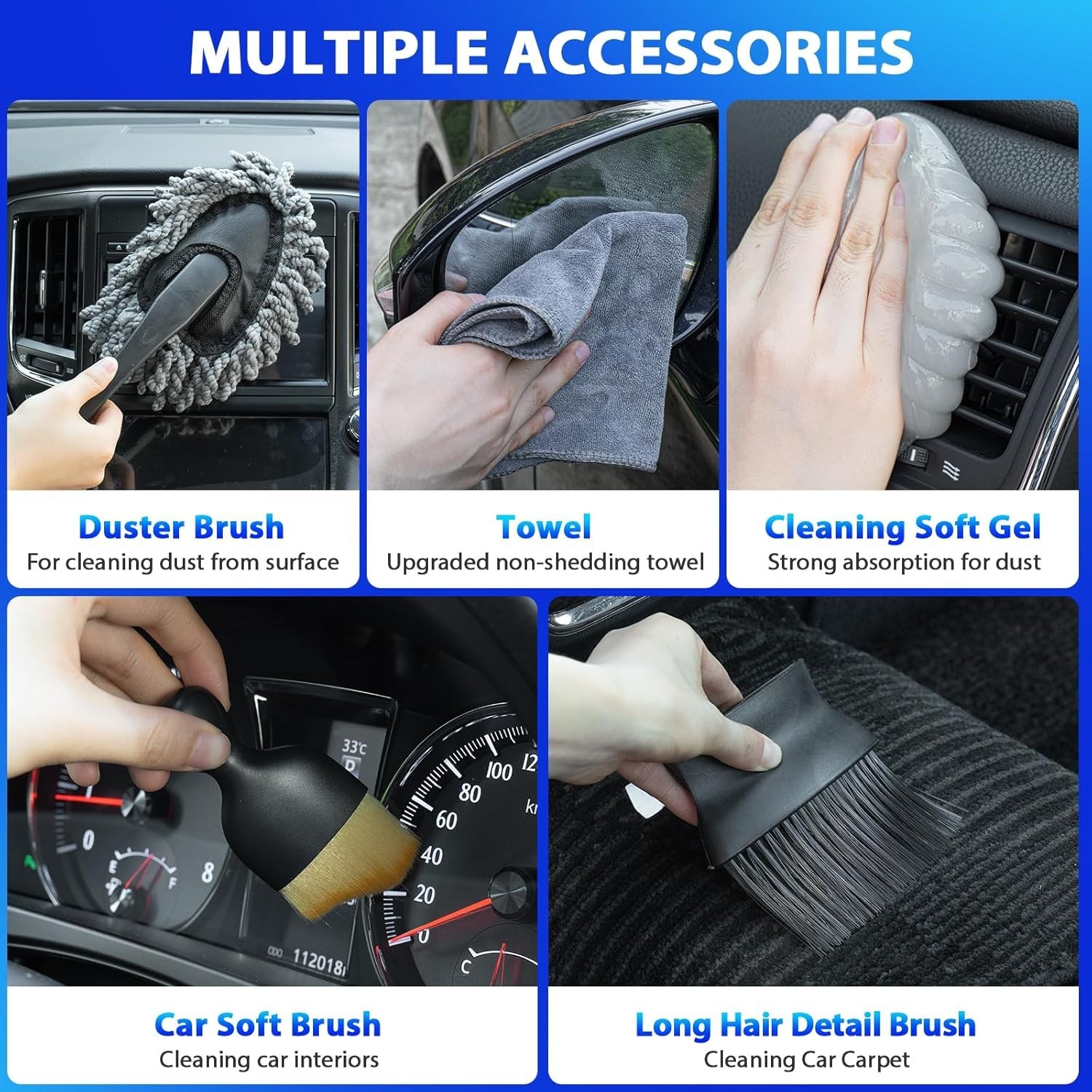 New ListingTHINKWORK Pink Car Detailing Kit 8000PA Cordless Vacuum Cleaner Br…
