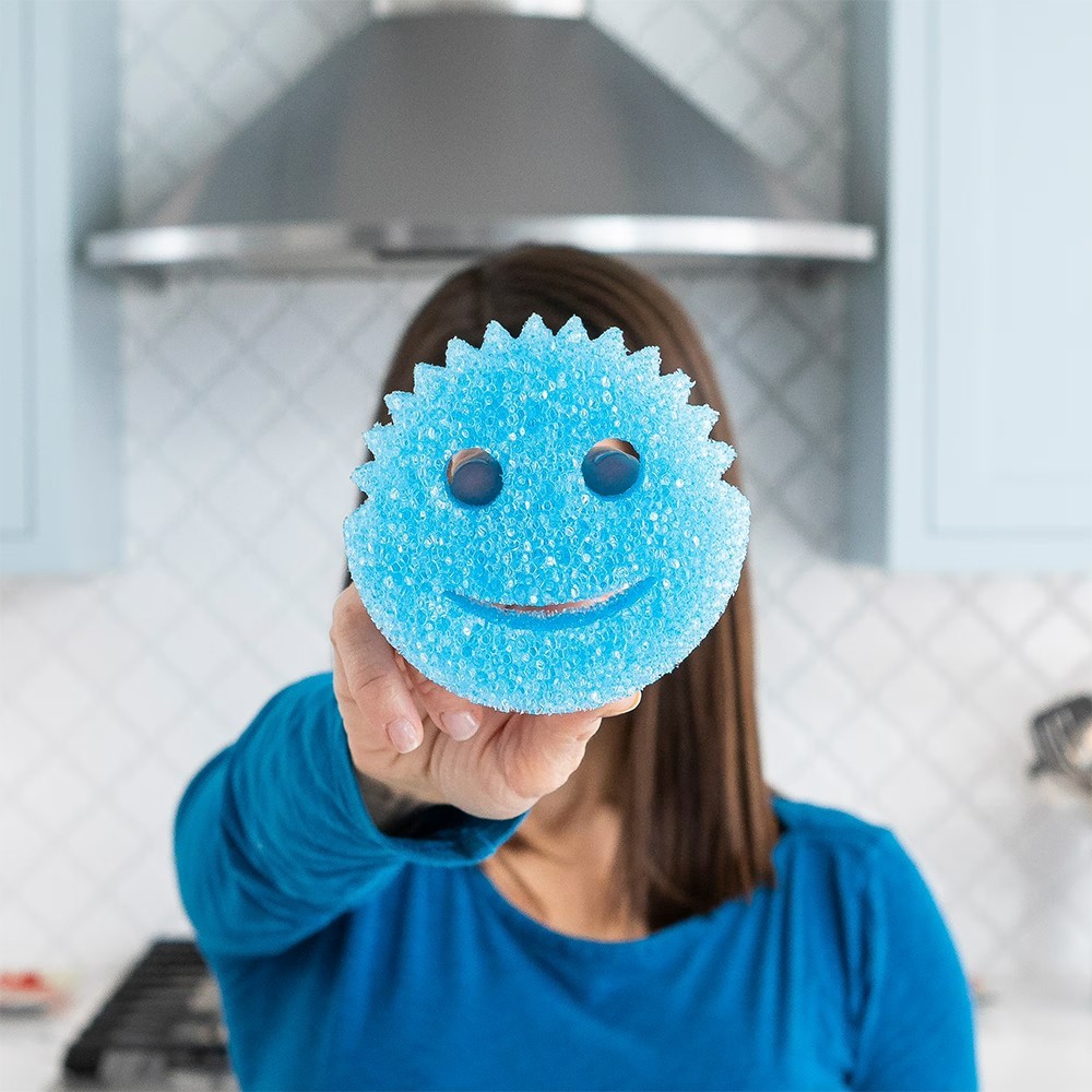 Scrub Daddy Kitchen Dishwashing Sponges for Kitchen Sink/ Bathroom – 6 Count
