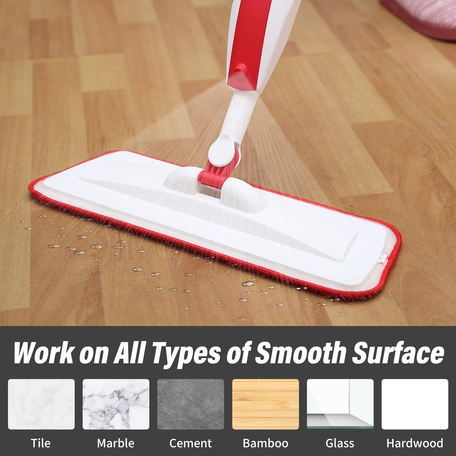 16.5 inch Mop Pads Refills, 3 Pack Microfiber 16 Inch, 16″grey Rolled*3