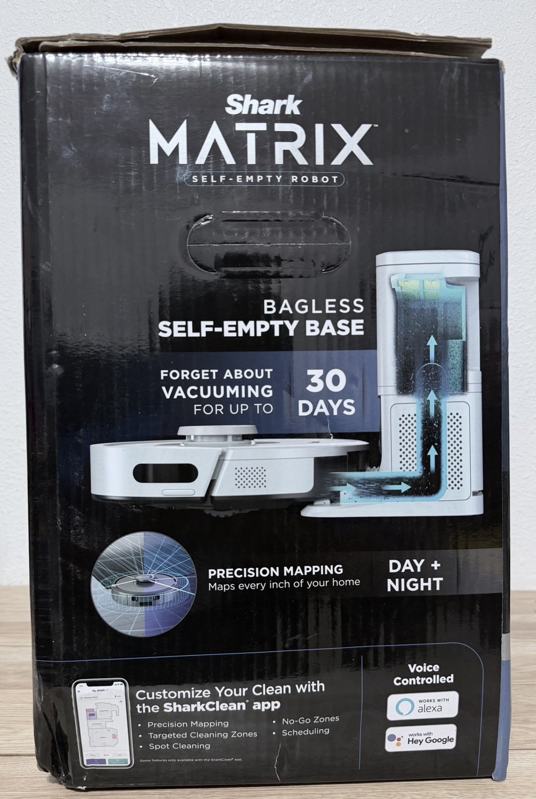 Shark Matrix Self-Emptying Robot Vacuum With 30 Day Dock (UR2350S) Light Use