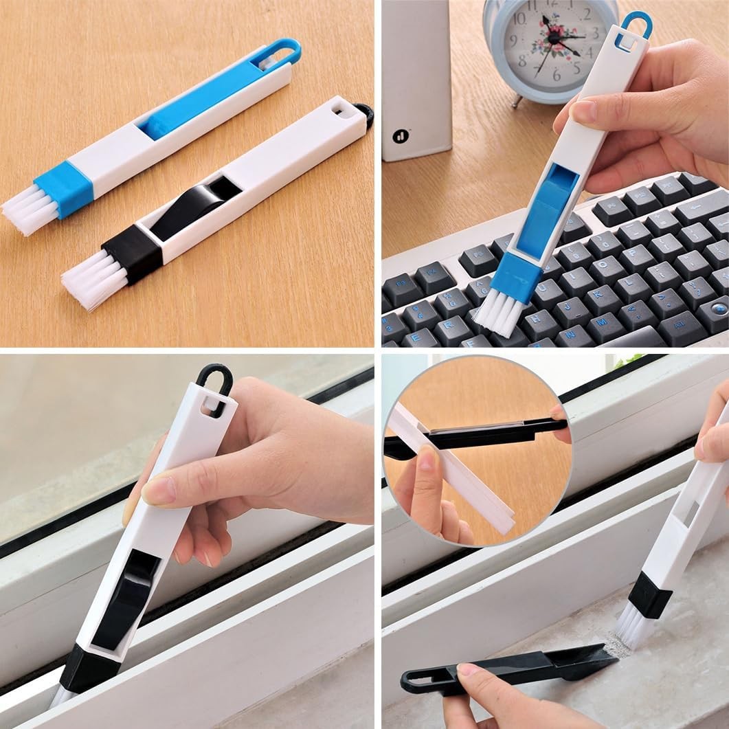 12Pcs Crevice Cleaning Brush,Small Gap Cleaning Brushes for Cleaning Bathroom ..