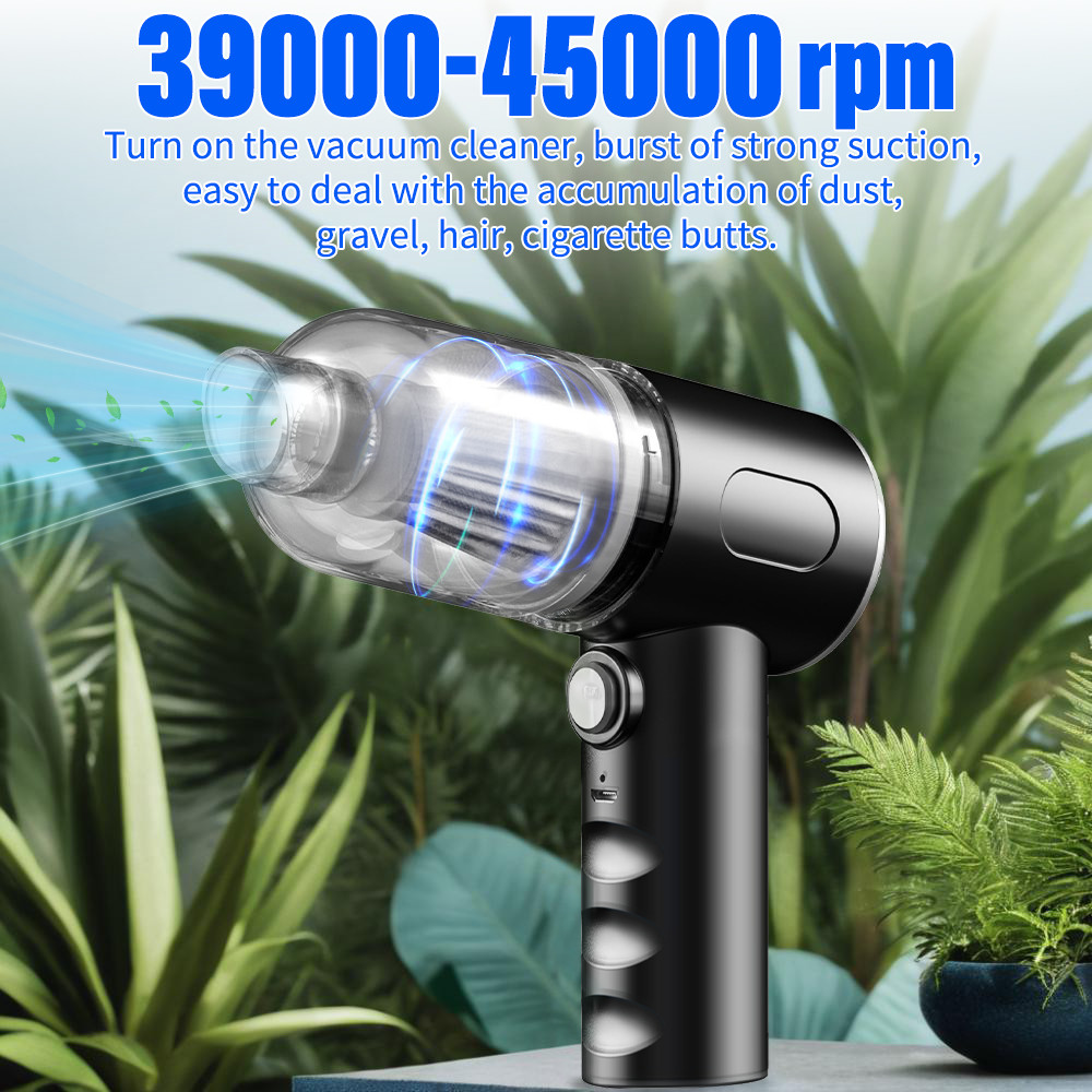 2 in 1 Compressed Air Duster Air Blower & Vacuum Cleaner Cordless Duster Blower