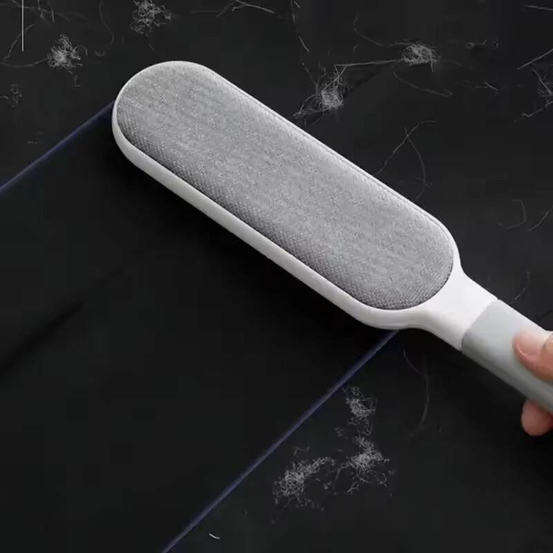 Reusable Double-Sided Lint Brush – Electrostatic Pet Hair Remover for Easy