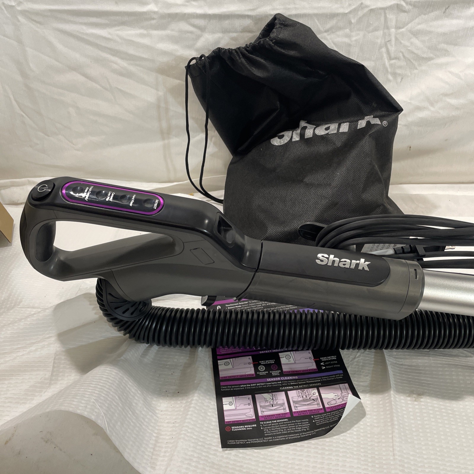 Shark PowerDetect AZ3901 Corded Multi-Surface Upright Vacuum – Purple