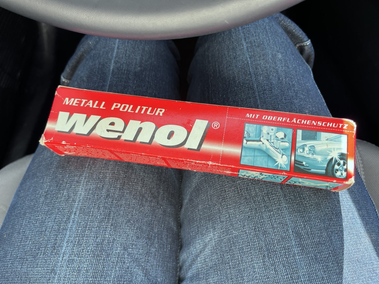 Wenol Metal Cleaner Polish with Surface Protection – 3.98 Fl. Oz. Tube [Red]