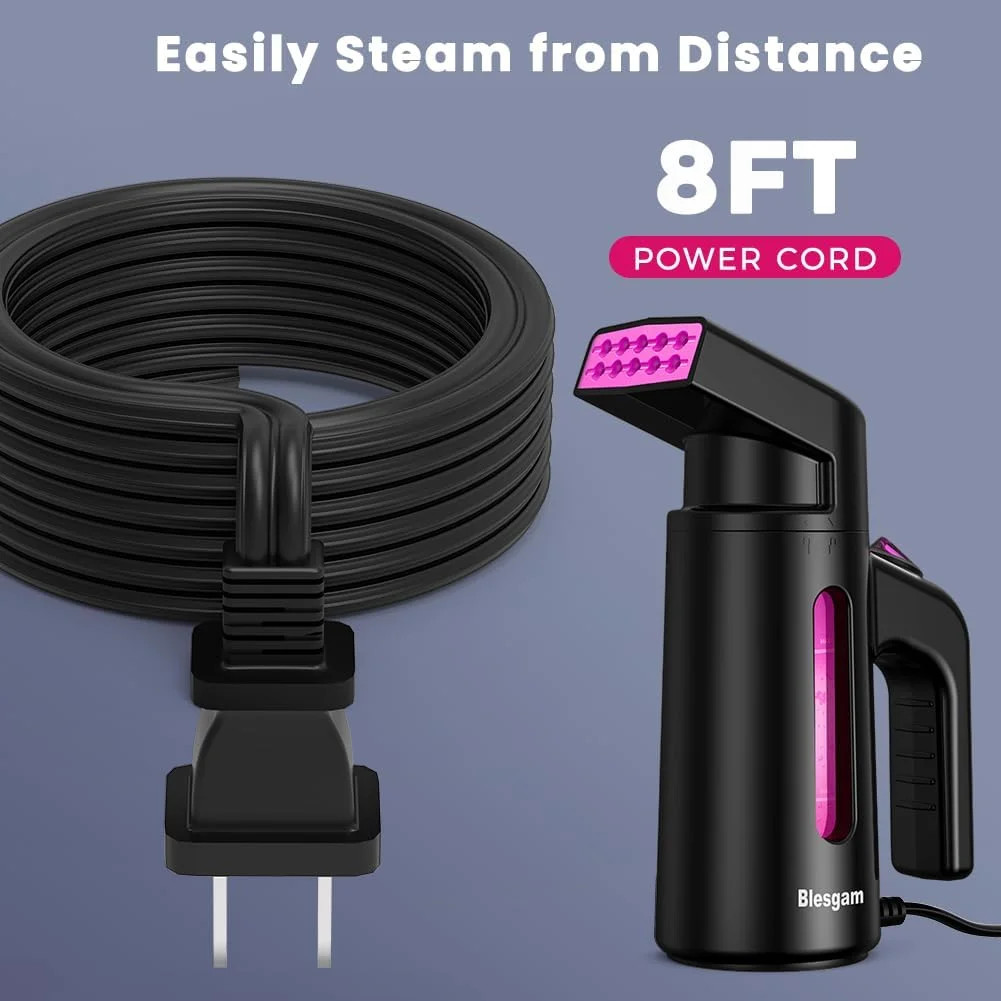 Travel Steamer for Clothes Handheld Garment Steamer 25g/min 180ml 700W GY168