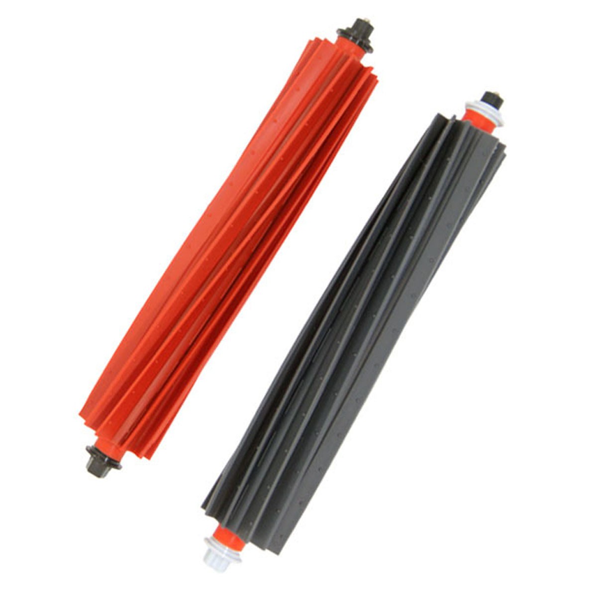 1 Set Main Brushes Compatible with Roborock S8, S8+, S8 Pro Ultra, Q5 Black/Red